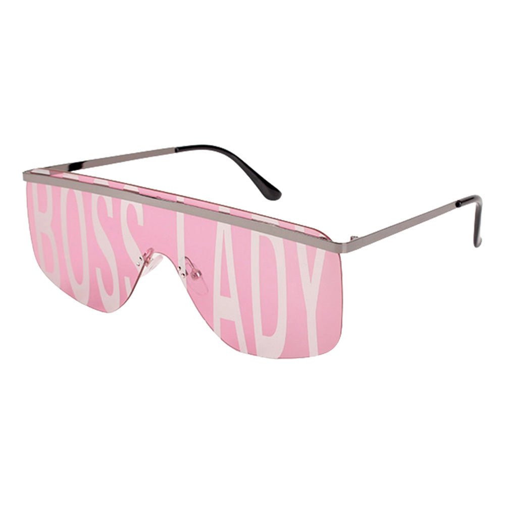 Boss Lady Message Tinted Wayfarer Sunglasses - Southern Serenity