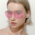 Boss Lady Message Tinted Wayfarer Sunglasses - Southern Serenity