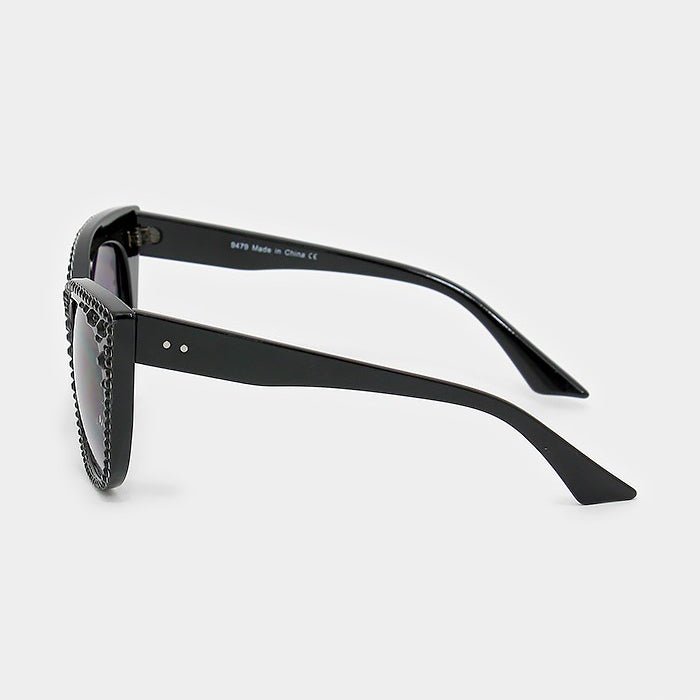 Crystal Cat Eye Sunglasses - Southern Serenity