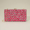 Faceted Stone Embellished Evening Clutch Bag - Southern Serenity
