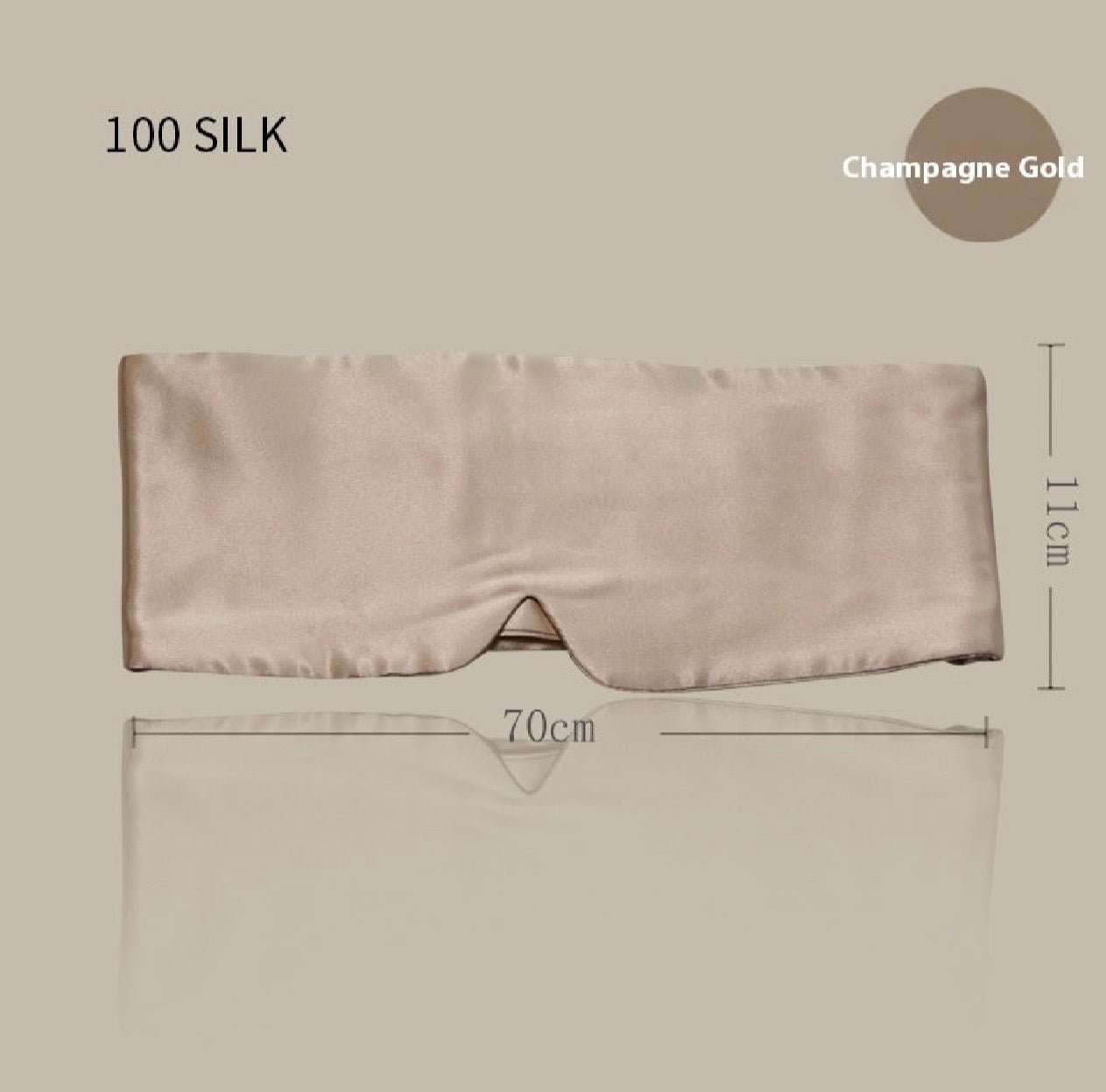 Pure Silk Sleep Mask - Southern Serenity
