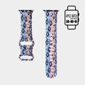 Rainbow Snake Silicone Apple Watch Band - Southern Serenity