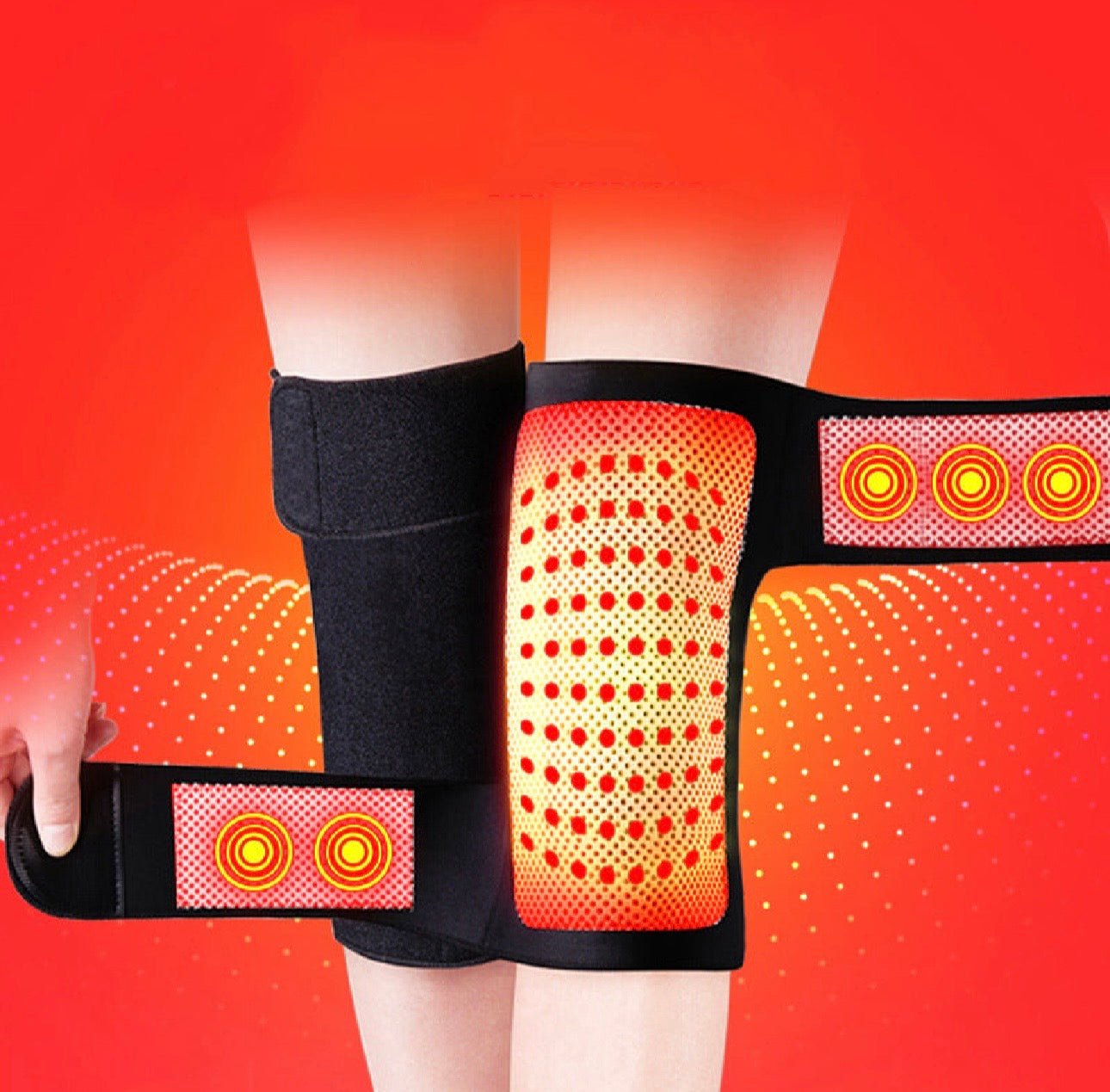 Self - Heating Magnetic Knee Compression Sleeve - Southern Serenity