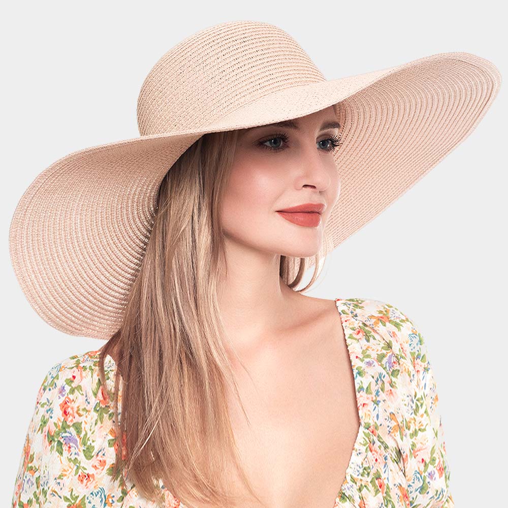 Solid Straw Sun Hat - Southern Serenity